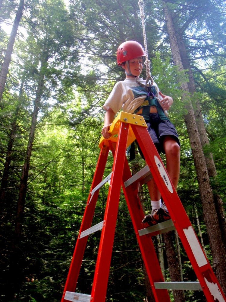 Zipline Morse Hill Outdoor Education Center